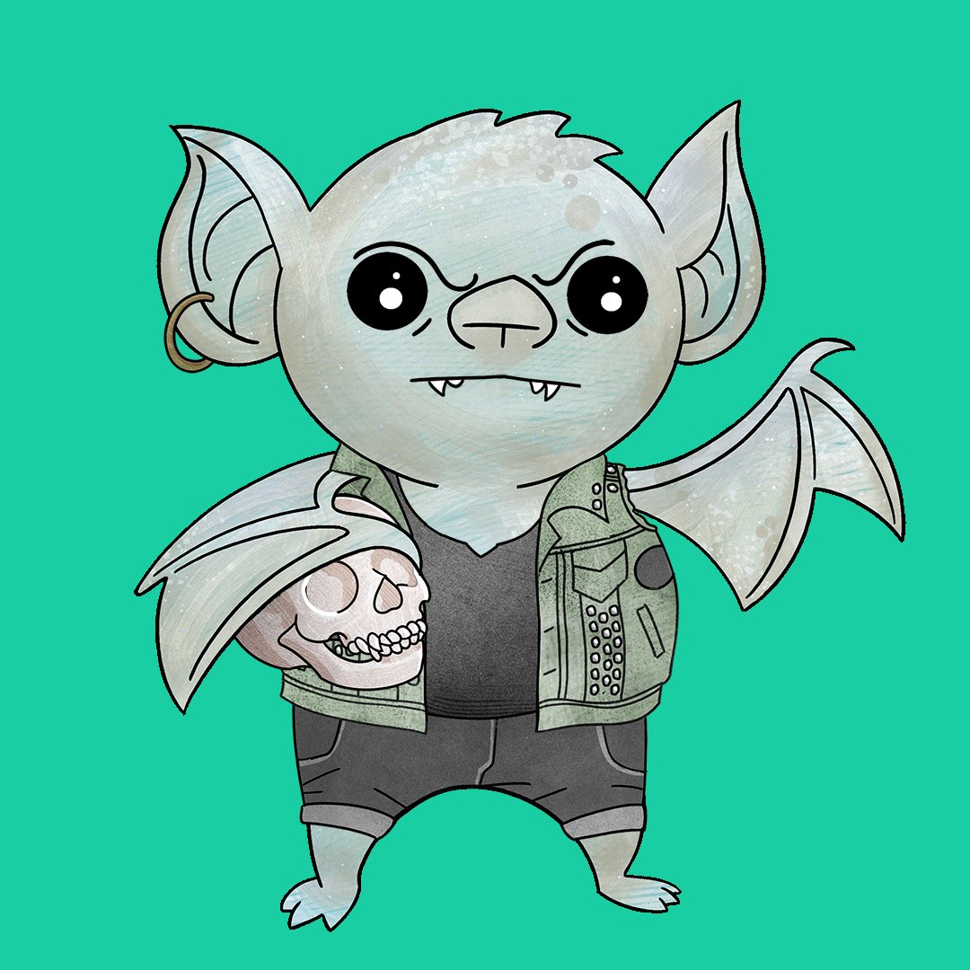 Goth Party Bats NFT tweet media