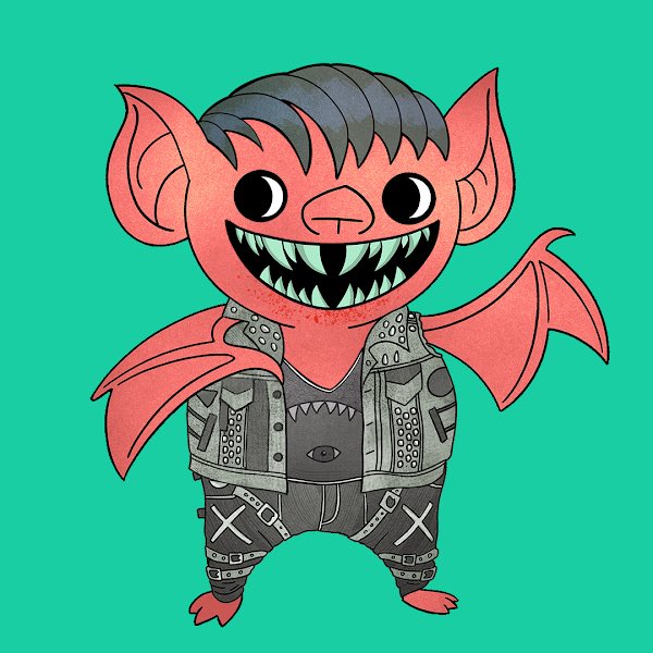 Goth Party Bats NFT tweet media