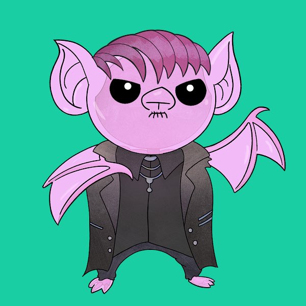 Goth Party Bats NFT tweet media
