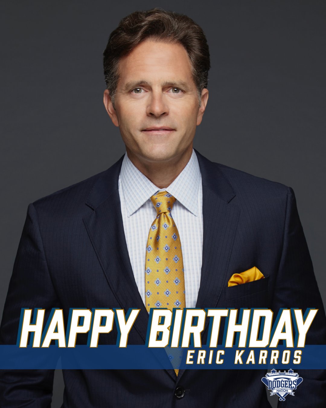 Everyone help us wish Eric Karros a very Happy 53rd Birthday!   