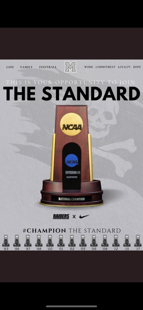 Grateful to receive an opportunity to play at Mount Union! <a href="/Coach_allendl/">Dan Allen</a> <a href="/wcsBHScf/">Brentwood Football</a> <a href="/wcsBHSge/">Coach Evans</a> <a href="/ChrisPolk8/">Chris Polk</a>