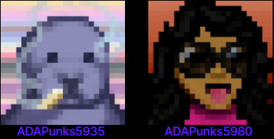 gestrjr's tweet photo. Trying a lil giveaway :) the winner will receive the following 2 @ADACryptoPunks. Follow, Like and Retweet to enter, winner drawn in 48 hours; good luck!
#CNFT #CNTs #CNFTCommunity #CNFTGiveaway https://t.co/SdlIYhHVG1