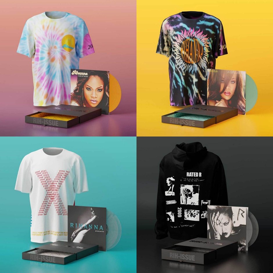 TeamOfRihanna's tweet photo. Which Rihanna vinyl did you get? #theRIHissue https://t.co/zaQVG0hp7j