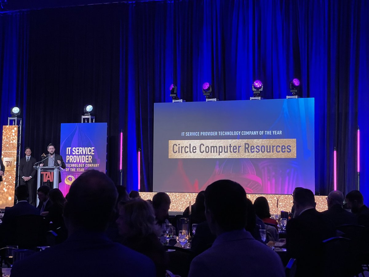 HornIT's tweet photo. Yes! Our friends at @CCRdotNET won the IT Service Provider Technology Company of the Year #PrometheusAward! Itโs gonna be a fun ride back to CR! @TechnologyIowa https://t.co/JGkKsyRIdZ