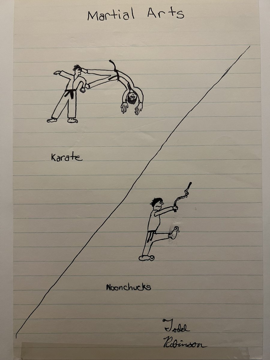 trob_actor's tweet photo. My obsession with martial arts goes back to 1981 😂
Those feet though…
#KarateKid #karate #noonchucks #MMATwitter #signedartwork https://t.co/zAA4j5G4aB
