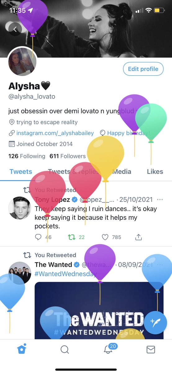 alysha_lovato's tweet photo. best thing about ur bday is the balloons x https://t.co/x6XHmJIstN