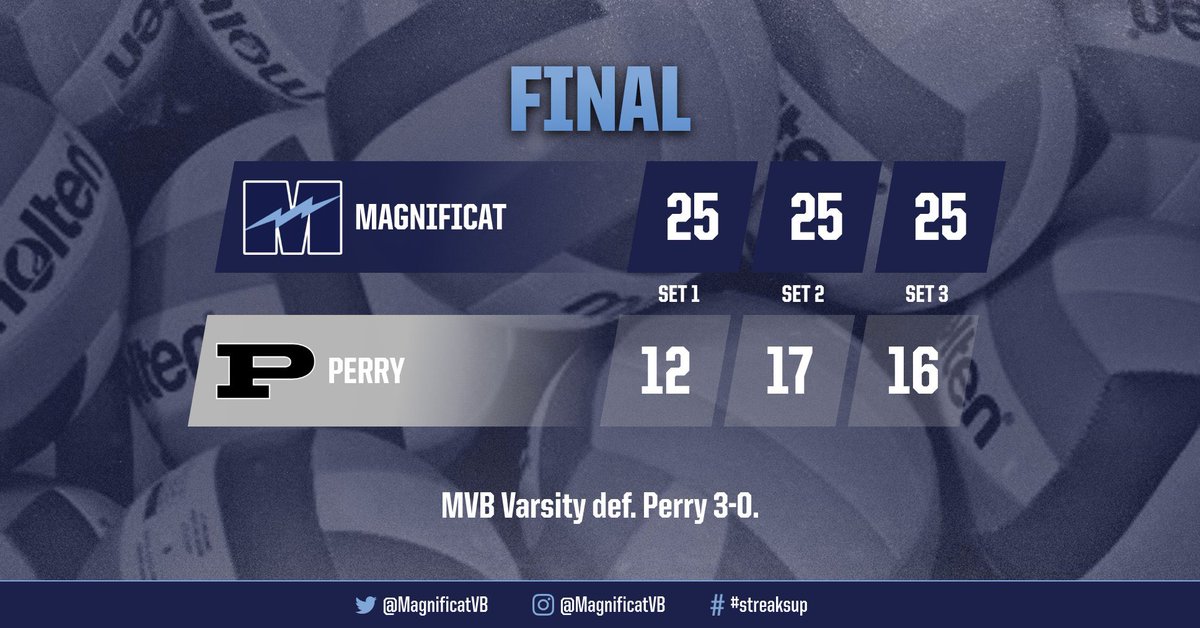 Magnificat Volleyball tweet media