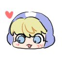 これはdiscordの自分の鯖に絵文字として入れようとしたけどなぜか透過されずただのらくがきになってしまったワッチョイのらくがき 