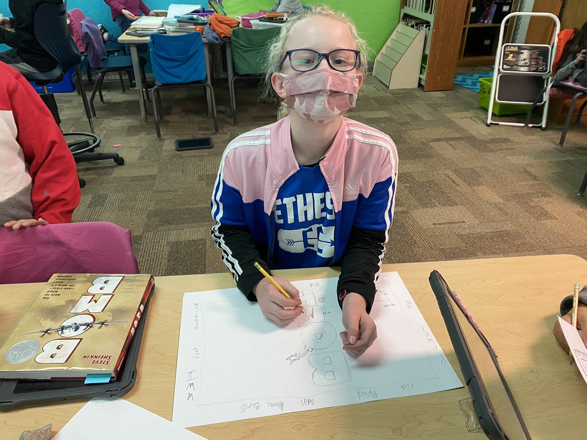 MPinto_x's tweet photo. How to make LDG fun and engaging, and hit multiple literary elements? —- ONE PAGERS! Combining reading, writing, and art! Synthesizing! 

My students are having a blast and super excited to work on their final project. #sdwliteracy #duallanguage https://t.co/q9DFigO6jf