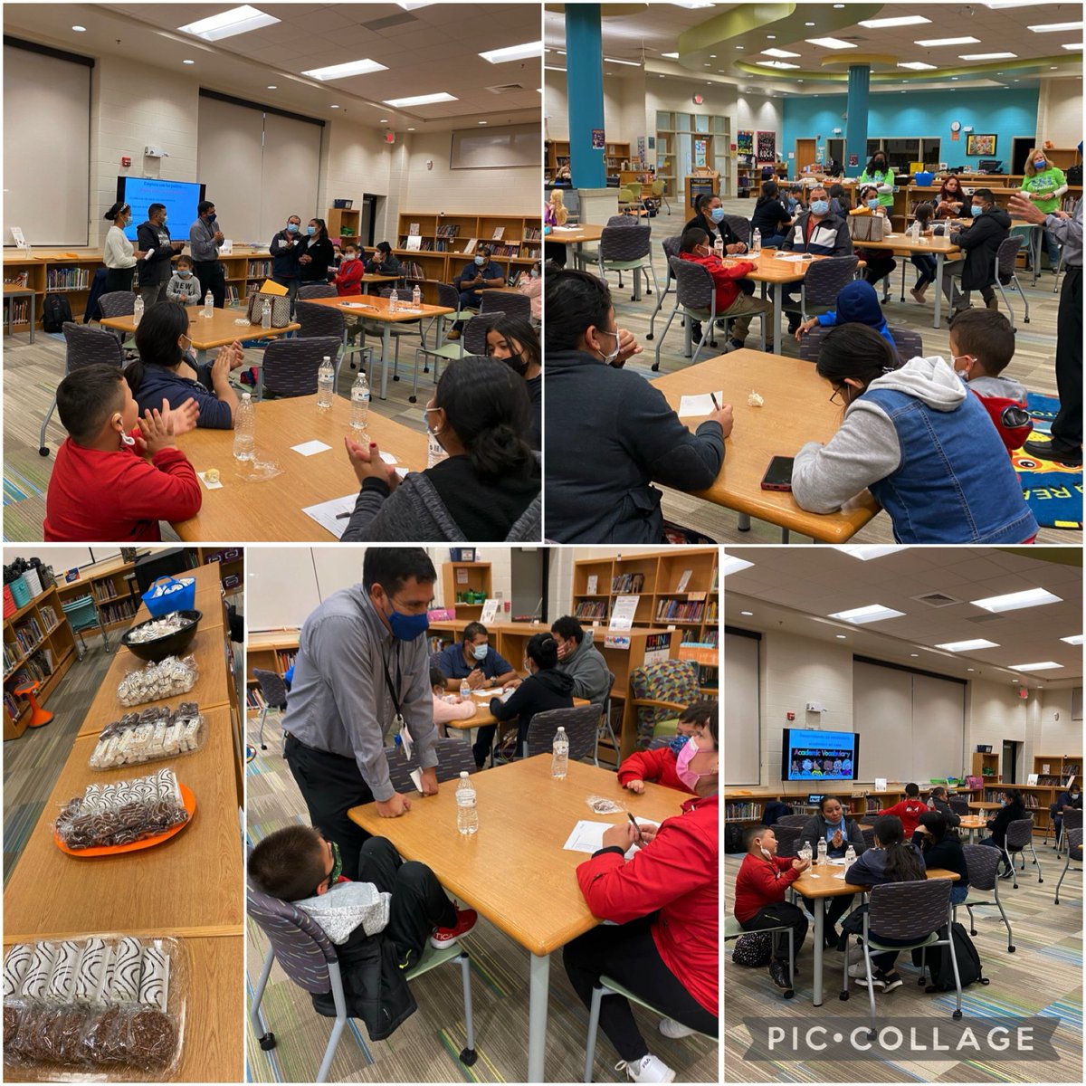 We had a wonderful <a href="/WcpssfamilyAcad/">Family Academy</a> ESL parent night where families learned how to develop academic vocabulary at home through hands-on activities! <a href="/RogersLaneES/">Rogers Lane ES</a>