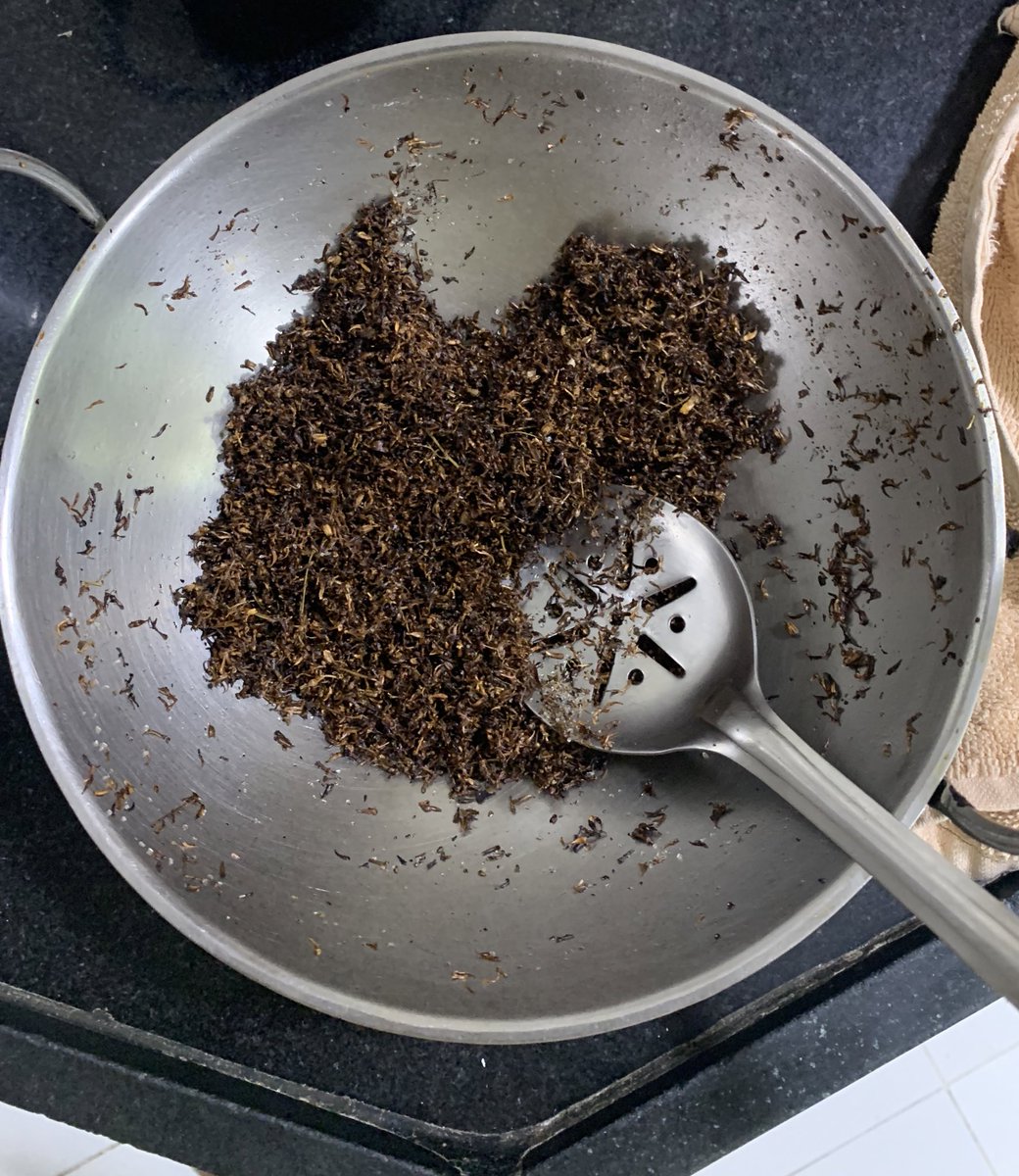 NTanjore's tweet photo. #neemflower #veppampu
The fragrance of sauteed neem flower in ghee wafting through the house! After two days of feasting, today cleansing! Plain rice with neem flowers! https://t.co/YjxrQLvCYg