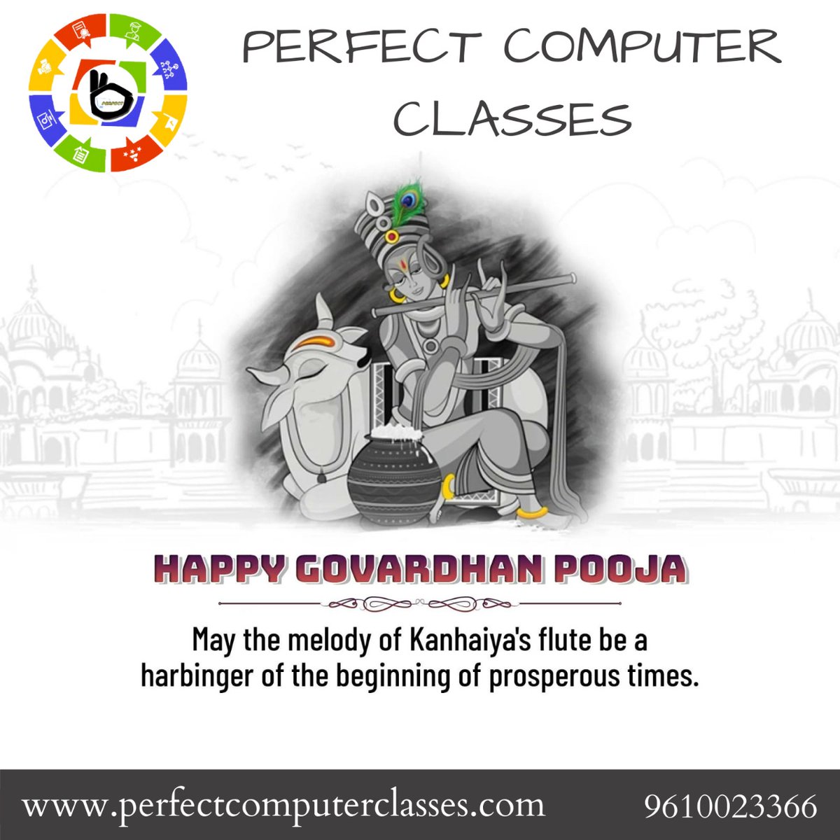 PerfectcClasses's tweet image. Happy Govardhan Pooja