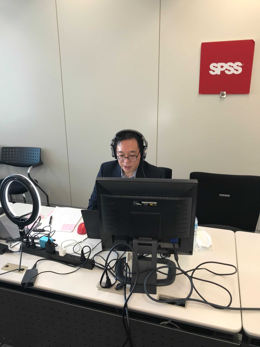 Makimaki2020y's tweet image. SPSS Statisticsのご紹介です。
わかりやすいですよ！
落語家さんのような話っぷりもよきです。
#spss2021autumn #spssmodeler #spssstatistics