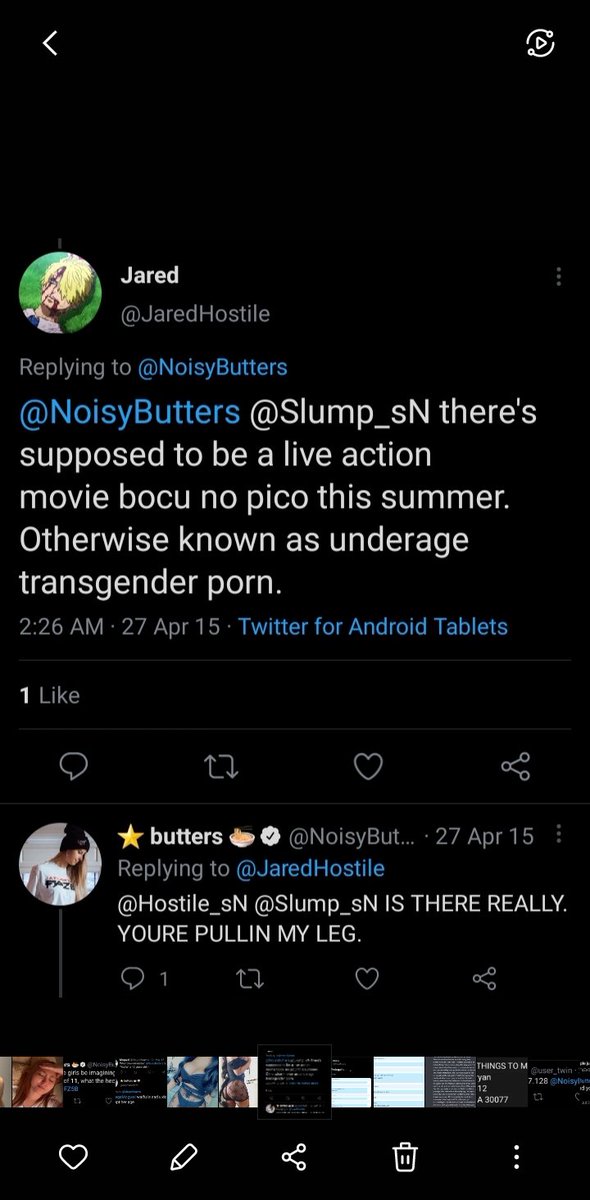 hg5481's tweet photo. @NoisyButters I didn't know you were into underage porn... https://t.co/EaGJeHCPxQ