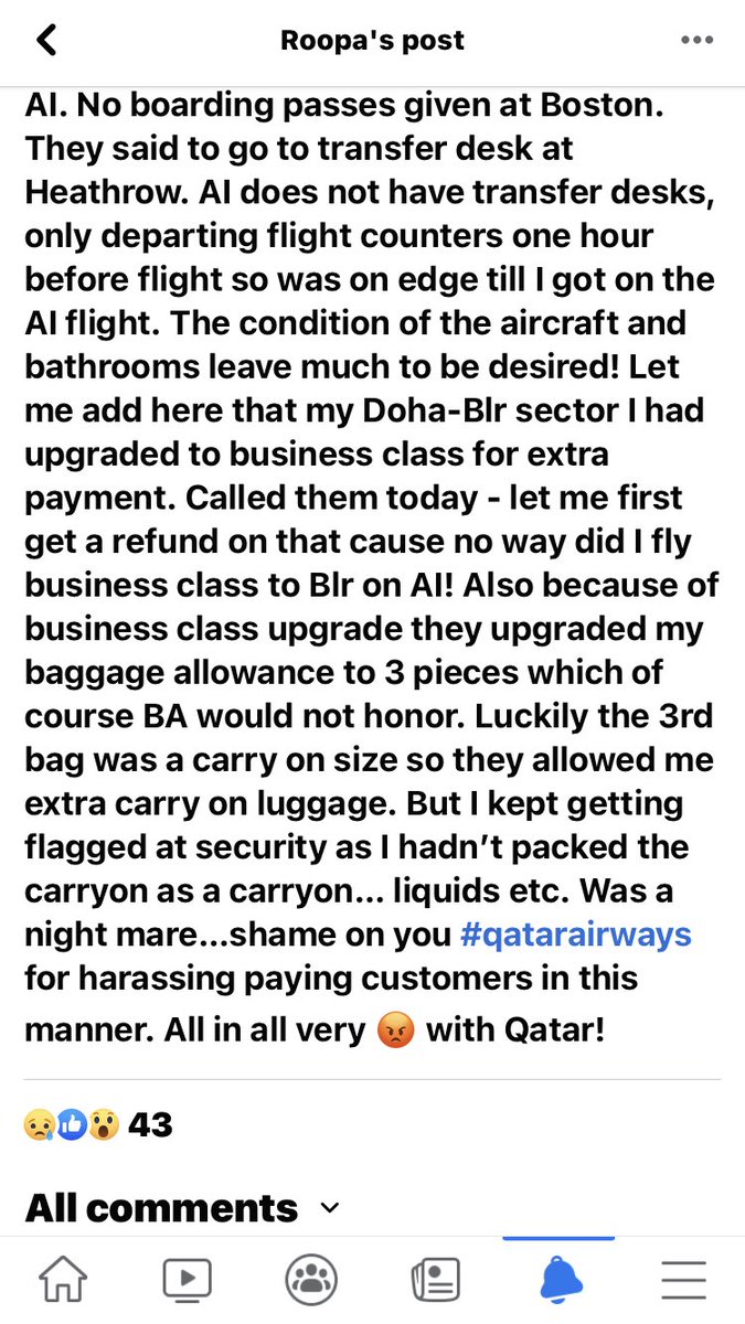 rooperm's tweet photo. @qatarairways https://t.co/u4Qo3nZEjr