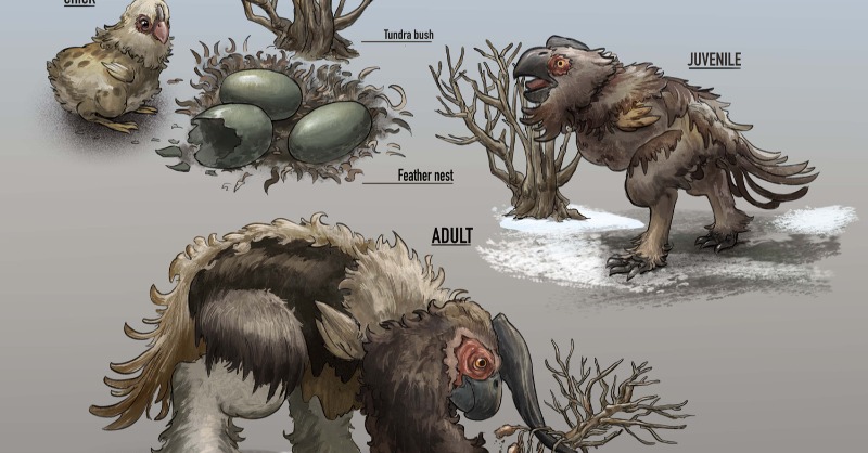 FZDSchool's tweet photo. A couple more examples of creature designs from our current FZD term 2 students.
