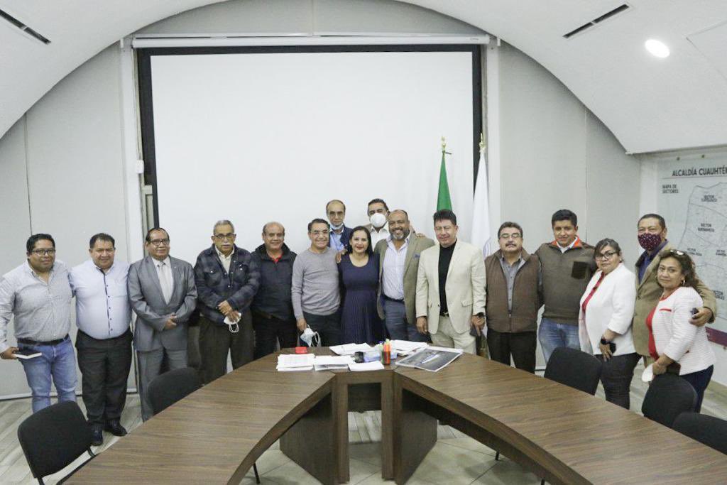 Las administraciones del servicio público que llevan una buena relación con la base sindical, reflejan el respeto a los derechos laborales como en la alcaldía #Cuauhtémoc. Así lo expresé ante el Vicepresidente Cesar Piña y Secretarios Generales del SUTGCDMX. #SCA