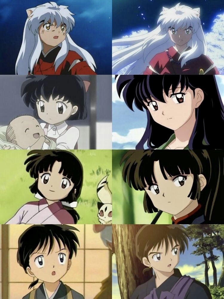 ✨Folklore✨ on X: "💕Just as precious as they once were.💕 #inuyasha #kagome  #sango #miroku #anime https://t.co/lY7s8AAmBS" / X