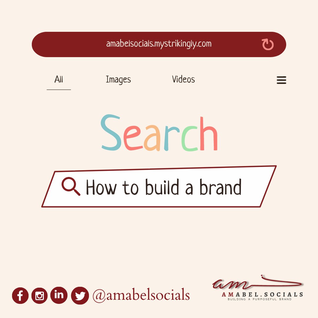 amabelsocials's tweet photo. How do you go about building a brand?🤔 A successful and thorough brand strategy should include the following factors as part of the process:

✔️ Brand recognition
✔️ Analysis of competitors
✔️ Your intended audience
✔️ The tone of the brand
✔️ The brand's story and messaging https://t.co/odJkzWOQU5