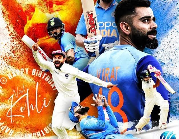 ddsportschannel's tweet photo. 🧢 96 Tests, 254 ODIs, 93 T20Is
🏏 23,159 international runs
💯 70 centuries
🏆 Member of 2011 World Cup &amp; 2013 Champions Trophy winner team

Happy birthday to #TeamIndia skipper @imVkohli https://t.co/NWF46AmrWi