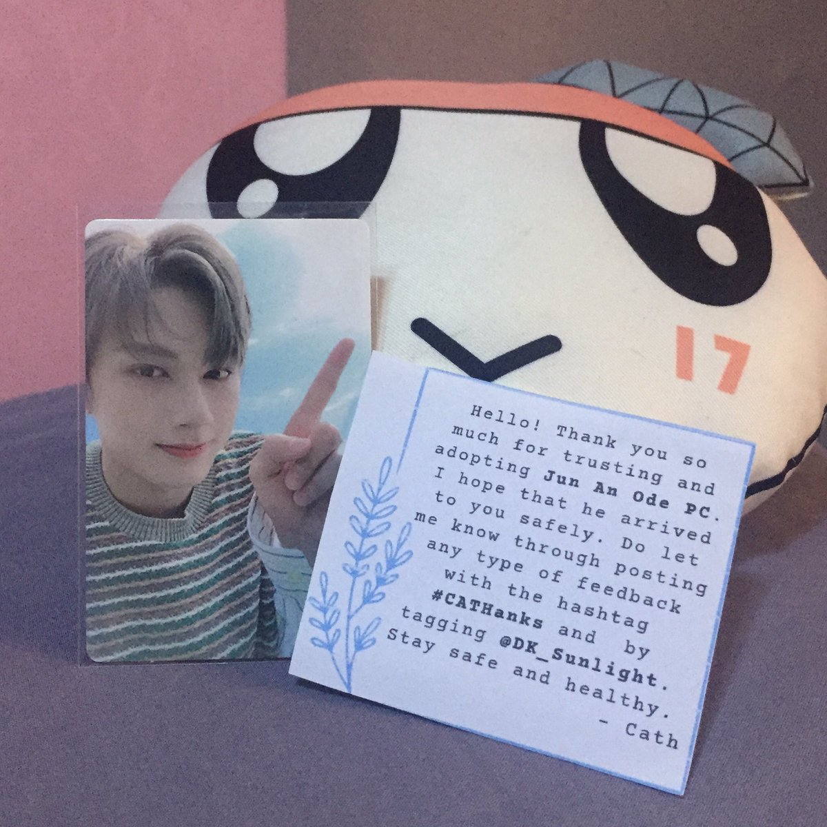 _myhome_svt's tweet photo. Moonjun turo langit is finally home. ๐ฅฐ
Thank you so much! @DK_Sunlight #CATHanks https://t.co/rjziFgUzPG