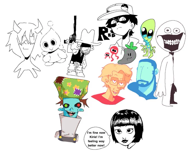 Doing a big sketch page, any requests? 