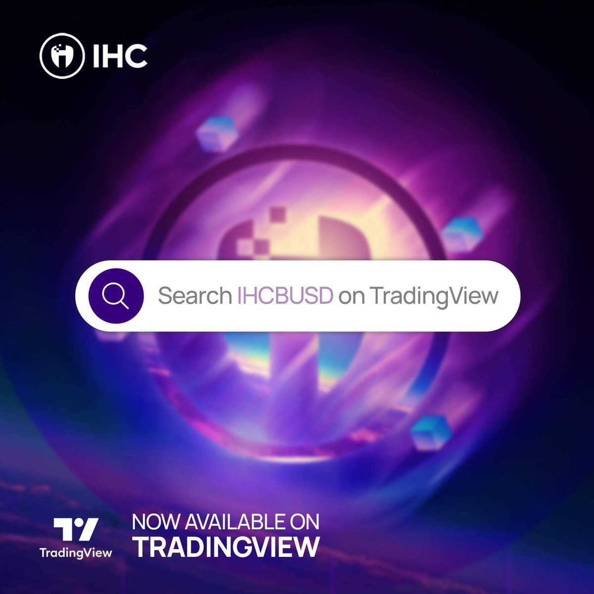 IHC is now available on TradingView!

The world’s most popular social networking platform where traders and investors across the globe are provided with advanced charting and technical analysis of 24/7 real-time prices. 

Enter “IHCBUSD”. Your access to real-time market data!