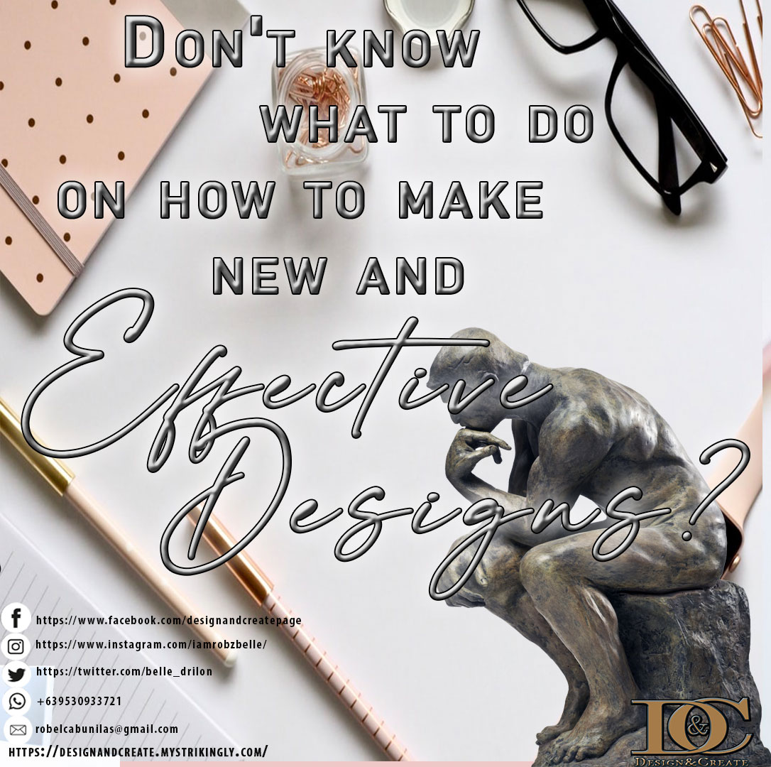 belle_drilon's tweet photo. 🤔❓Don't know what to do on how to make new and effective designs for your business logos, putting logos on business cards, creating poster designs, tarpaulins, etc.?

Message or Give us a 📞.
#DesignandCreatePage #businessidentity #effectivedesign https://t.co/149WrmqT73