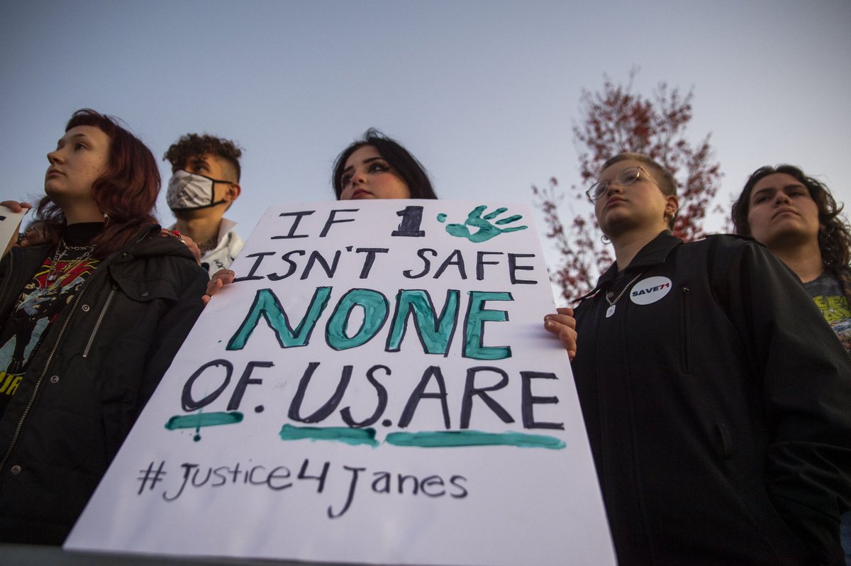 kendizzzall's tweet image. A rally was held on @LibertyU campus this evening hosted by @justiceforjanes and @save71LU in support of Jane Doe’s, victims of sexual assault and to call on the university for a third-party audit to investigate the mishandling of sexual assault cases.