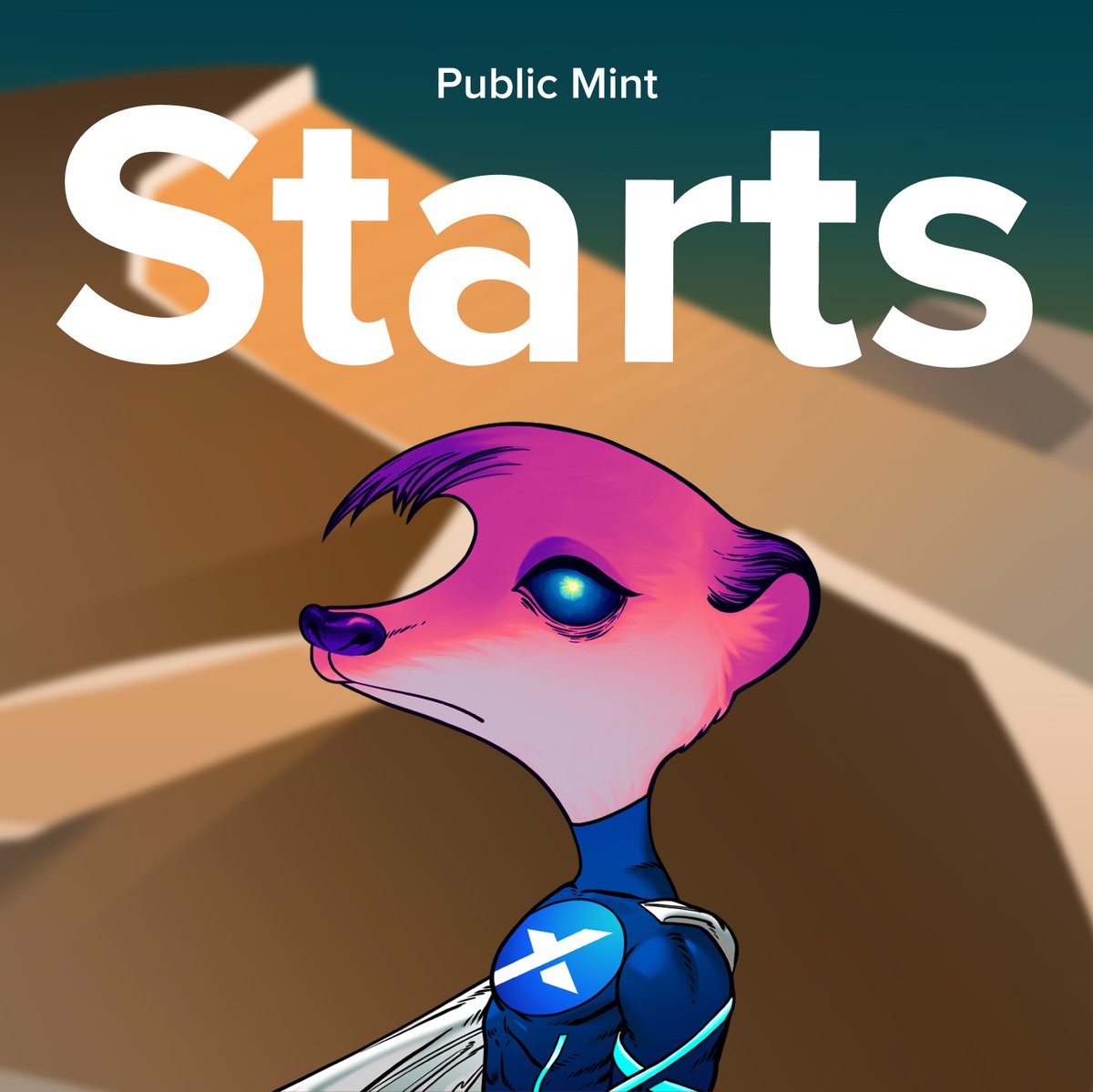 galaxymeerkats's tweet photo. 🚀Our Public Sale begins now! You have 1 hour for registration.

Each wallet address can mint up to 5 GalaXY Kats per transaction with the unit price of 0.08 ETH.

ADOPT #GalaXYKats :feet:  RIGHT NOW---> https://t.co/Du0qv2YkW0 https://t.co/5tIpVxMInP