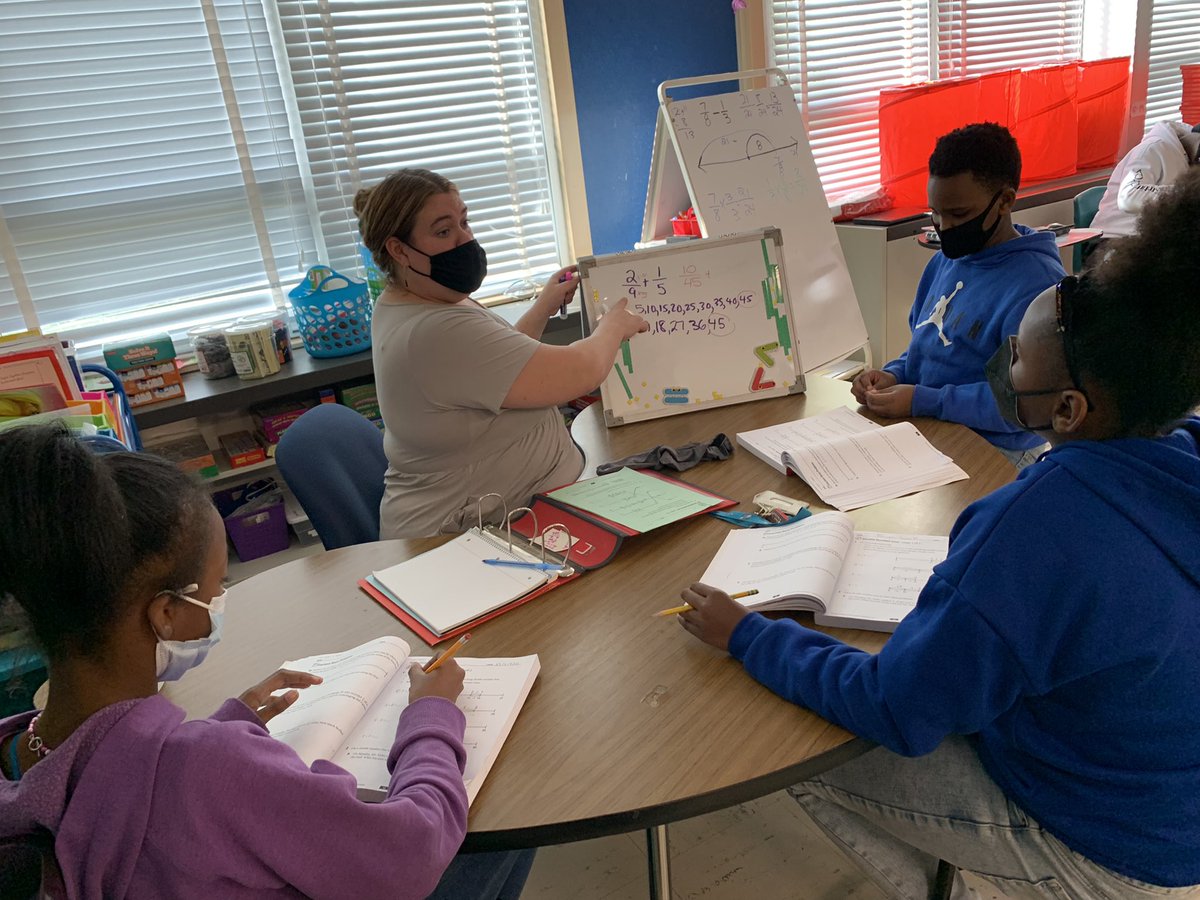 Visiting with an awesome 5th grade math engage in small groups with <a href="/SamanthaLRob22/">Samantha Robinson</a> <a href="/flesbcps/">Featherbed Lane Elem</a>