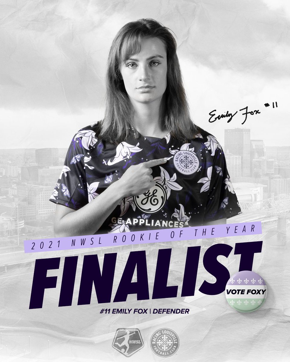 🚨 Time to vote! 🚨 

Emily Fox has been announced as an <a href="/NWSL/">National Women’s Soccer League</a> Rookie of the Year finalist with fan ballots to help determine a winner: bit.ly/3q8859J