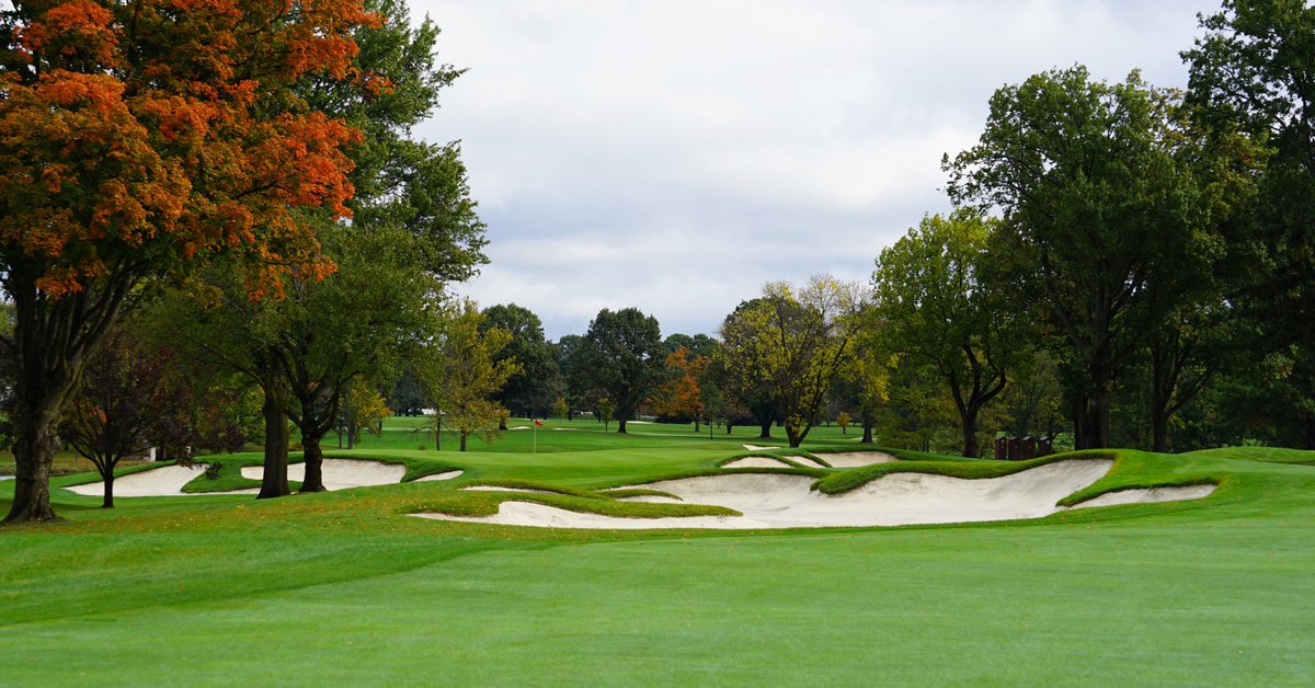 jliebertgolf's tweet photo. The Ohio State University Golf Club Scarlet course in Columbus, Ohio. https://t.co/5W9D0ZUsI9