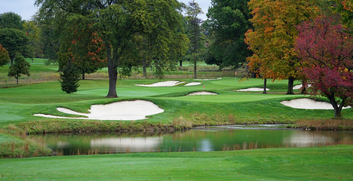 jliebertgolf's tweet photo. The Ohio State University Golf Club Scarlet course in Columbus, Ohio. https://t.co/5W9D0ZUsI9