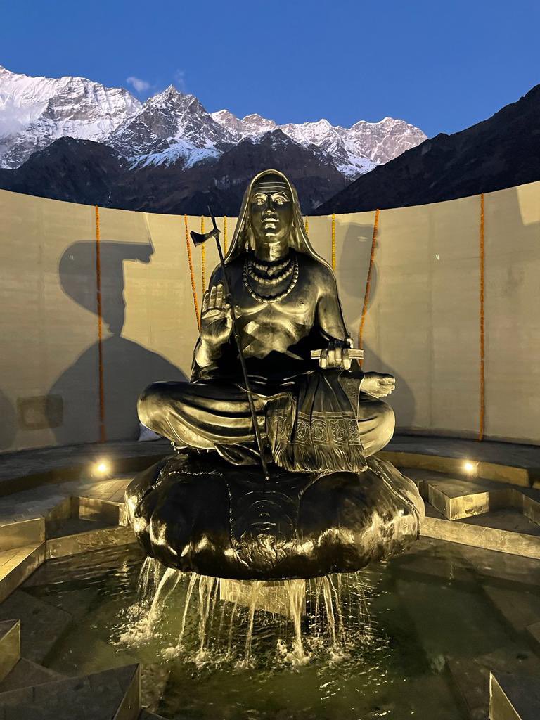 Shankaracharya Statue Kedarnath: A Spiritual Marvel in the Himalayas