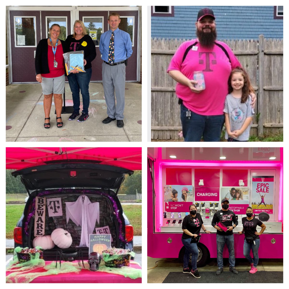 PlanteTanya's tweet photo. In just over 30 days our Southern New England Market has partnered with our communities for over 12 events to give back to the customers we serve. I couldn’t be more proud of the work they are doing daily! Thank you! #smra #giveback @RonSmitty15 @John_Dief @TMobile https://t.co/KaDnuxnNFq