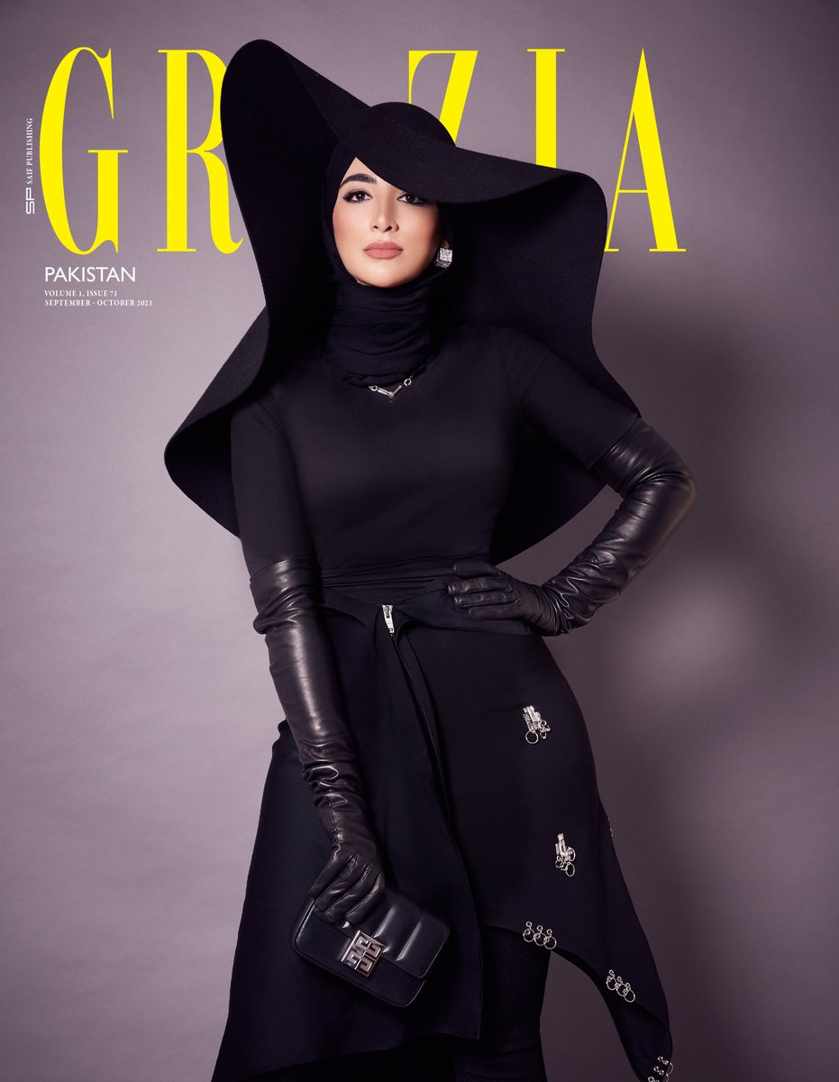 Check our (@graziapak) latest issue out! We have the world-renowned aesthetician, Dr. Marwa Ali, on our back cover. She stuns in @givenchyofficial and our favorite international celebrity makeup artist, Kaniz Ali, has done her makeup Photography: @jamesrudland