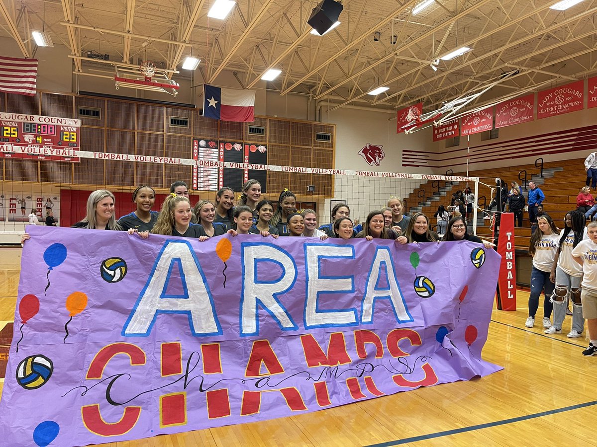 Let’s Go Ladies on to the next ✅ <a href="/KleinVolleyball/">Klein HS Volleyball</a> We are Proud of you 💙💛