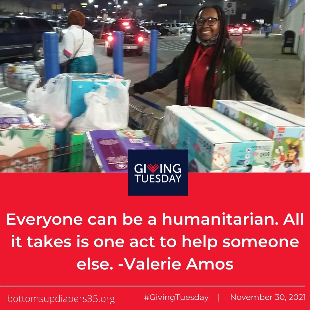 BottomsUp35's tweet photo. There's a humanitarian in all of us.
Pic from our high school volunteer purchasing diapers & baby essentials with funds from her "text message donation campaign"
#givingtuesday #love #giveblck #basicsarentbasic #diaperneedawareness #bottomsupdiaperbank #basicneed #doneinlove https://t.co/8xGRS6uZcb