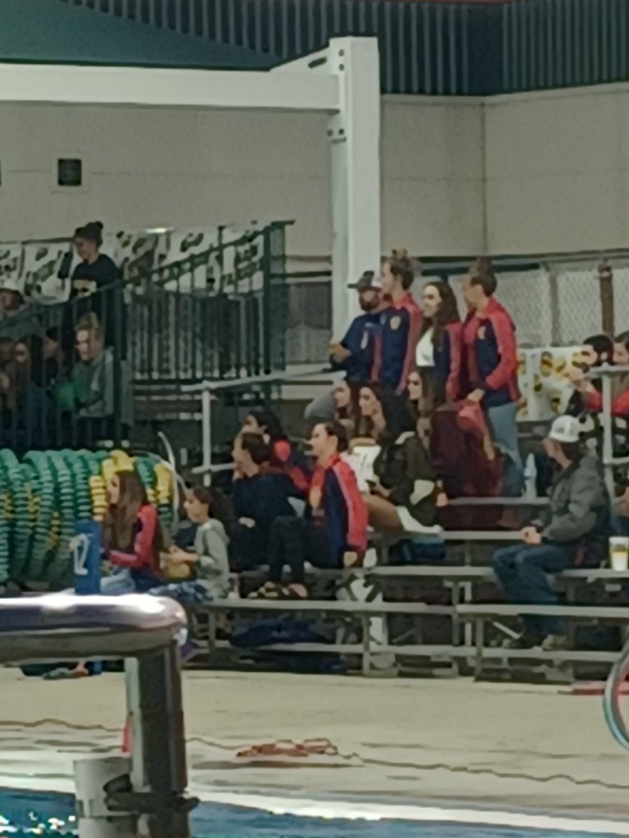 Shout out to girls polo for cheering the boys on tonight