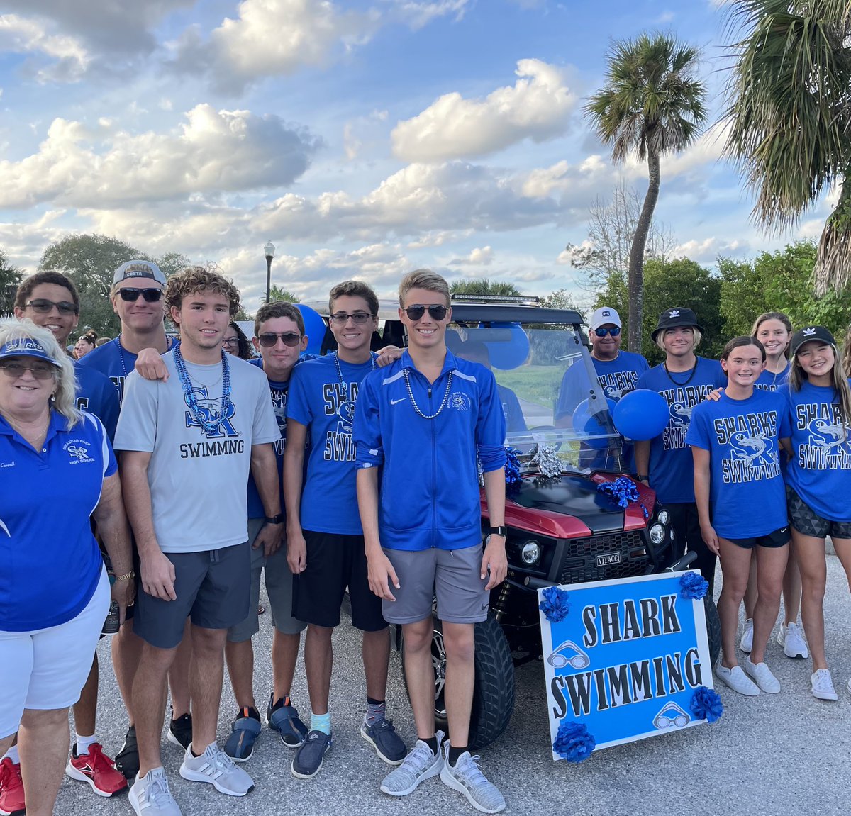 Good luck to our <a href="/srhsswimsharks/">srhsswim</a> Regional Qualifiers ! <a href="/SRHS_SHARKS/">Sebastian River HS</a> Zoe, Mia , Paige, Mary, Alexis, Casey, Jace, Mikey, Mitchell, Nick, Nash, Anthony and Bobby! #swimfast