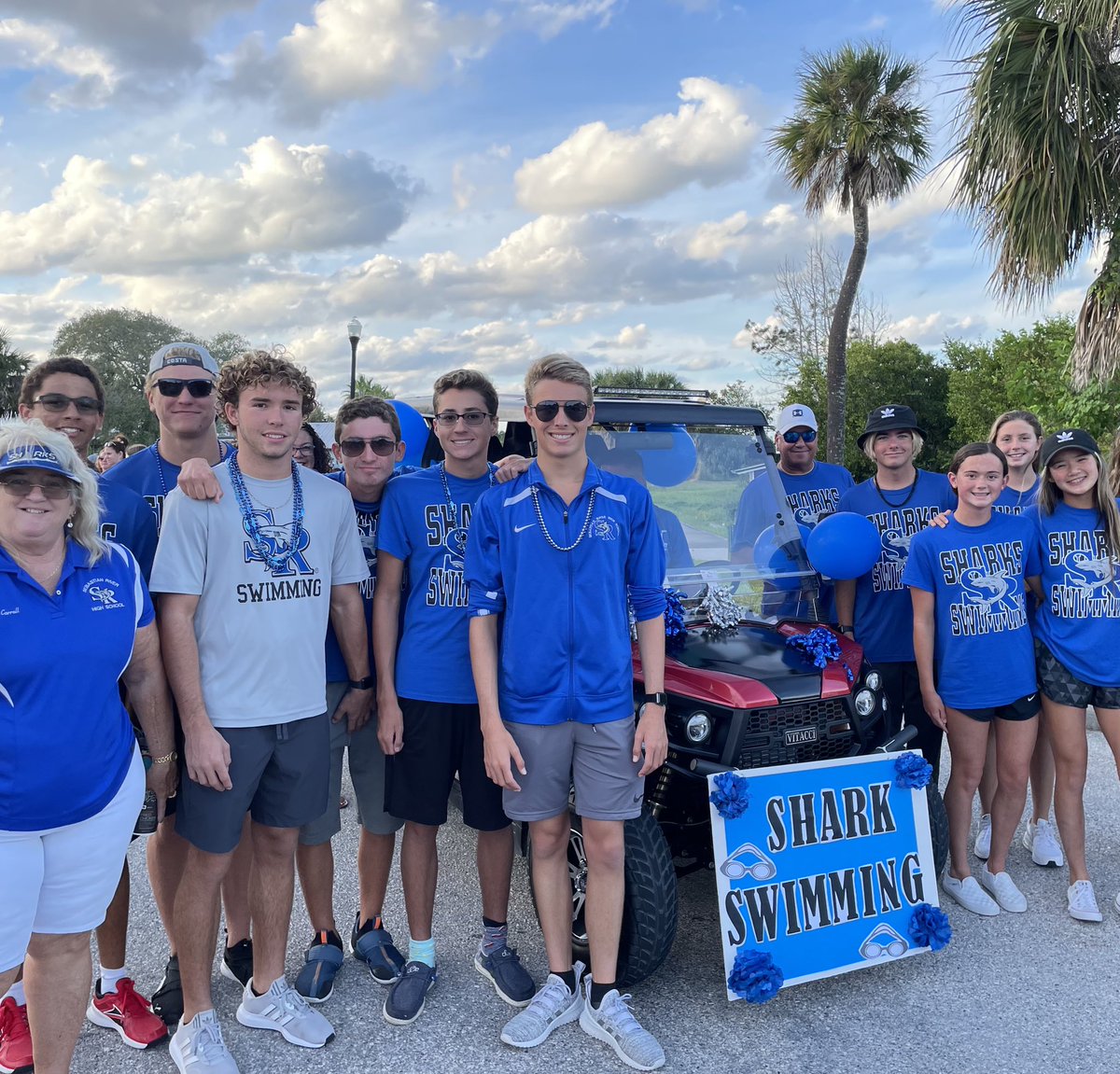 Good luck to our @srhsswimsharks Regional Qualifiers ! @SRHS_SHARKS Zoe, Mia , Paige, Mary, Alexis, Casey, Jace, Mikey, Mitchell, Nick, Nash, Anthony and Bobby! #swimfast