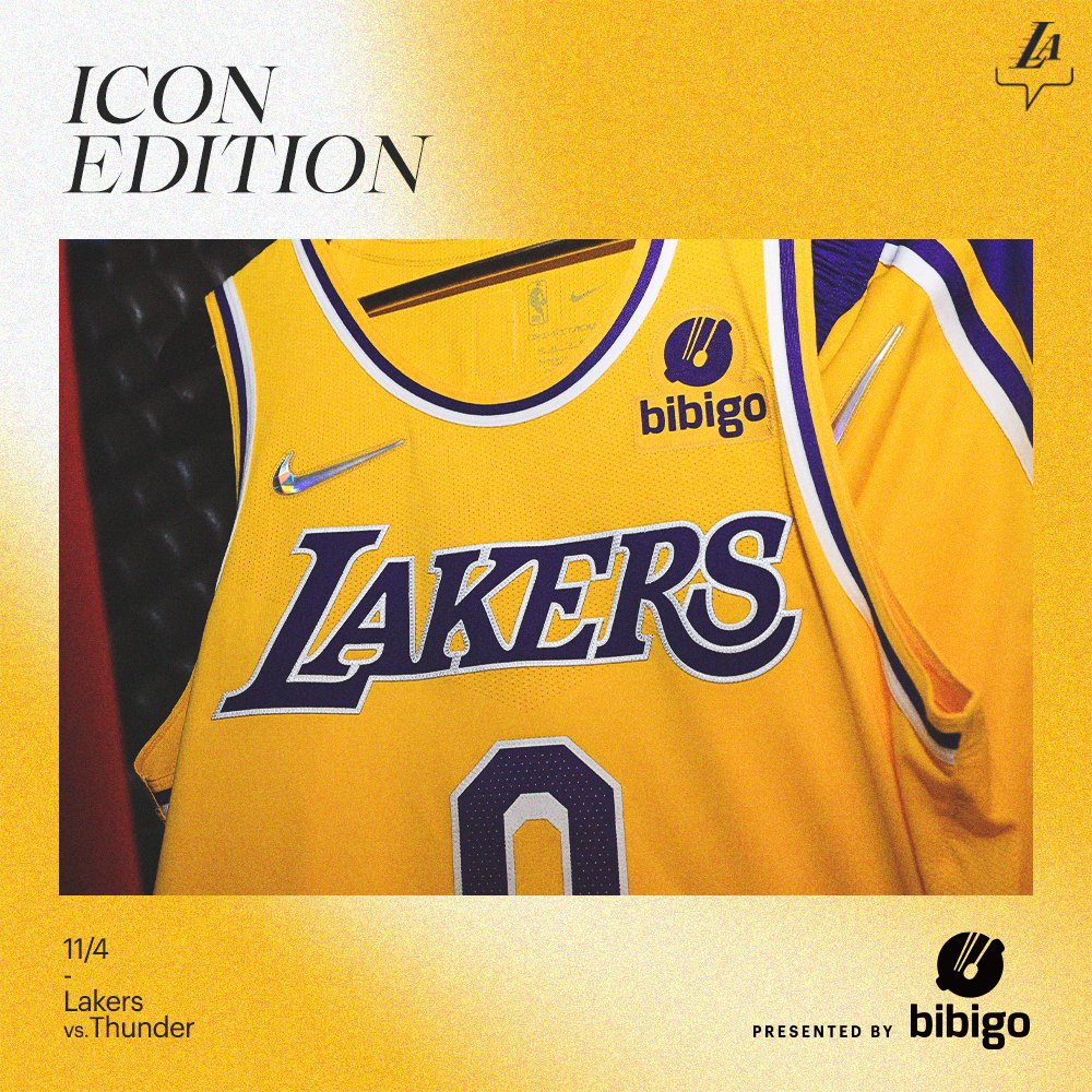 Los Angeles Lakers on X: Back in Gold #LakeShow x @bibigoUSA