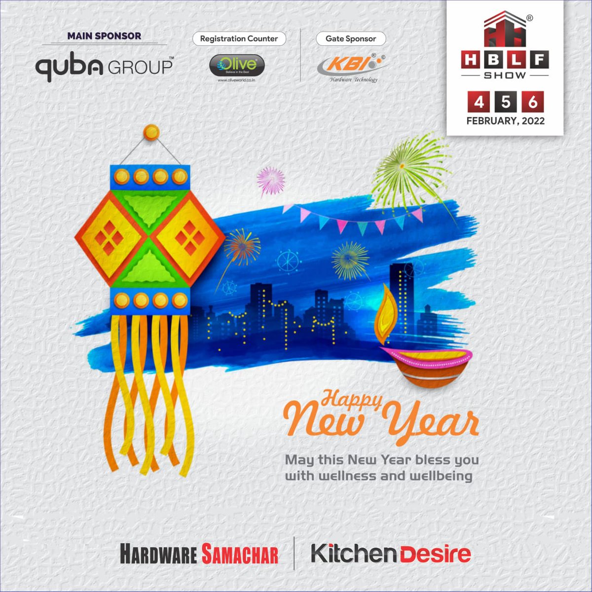 HardwareSamachr's tweet photo. As the New Year dawns, we hope it is filled with the promises of a brighter tomorrow. #HappyNewYear!
#GujaratiNewYear2021 #SaalMubarak2021 #NutanVarshabhinandan #KevinGroup #HardwareSamachar #KitchenDesire #HBLFShow #MediaCompany #MagazinePublisher #ExhibitionOrganizer https://t.co/EMskpiutiB