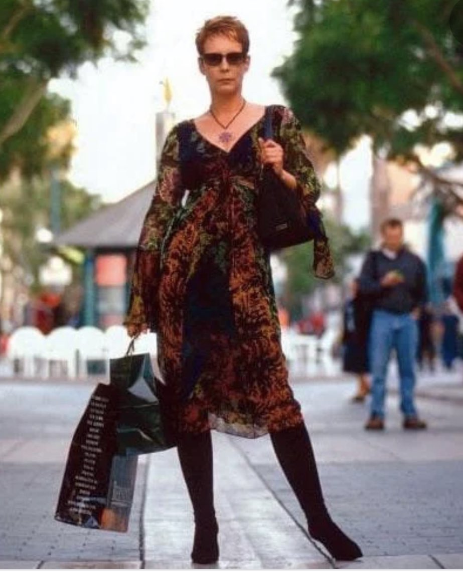TravisBerman's tweet photo. Hey y’all quick favor, could y’all remind me to be Jamie Lee Curtis from Freaky Friday for Halloween next year? https://t.co/VfVBZszhqw
