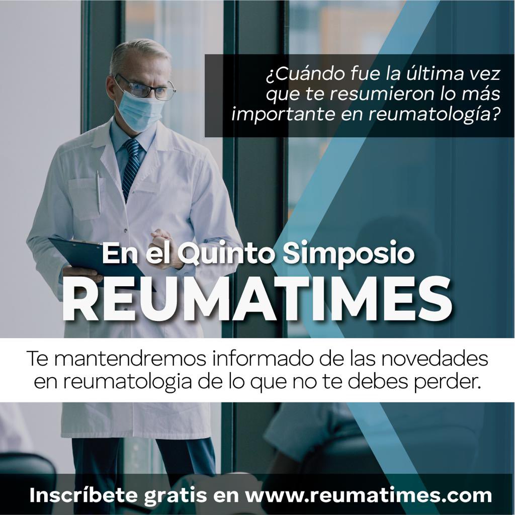 ReumaTimes's tweet photo. Este domingo 7 de noviembre tenemos una cita en el Quinto Simposio Reumatimes. 

Inscríbete en https://t.co/AxDAtqQ4Vb

¡Contamos contigo! https://t.co/nPFQKLvI2U