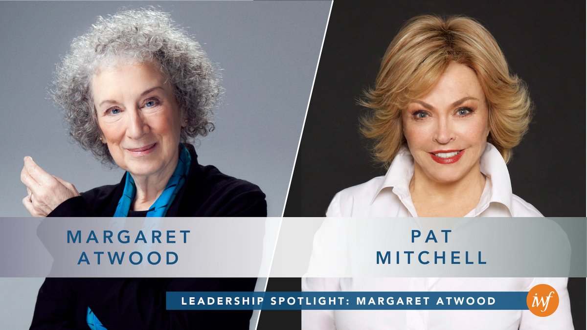 You have read her books. You have seen them brought to life on the screen. Now meet the accomplished, provocative, and best-selling author @MargaretAtwood, interviewed by @TEDWomen's @PatMitchell. #IWFLeadsChange