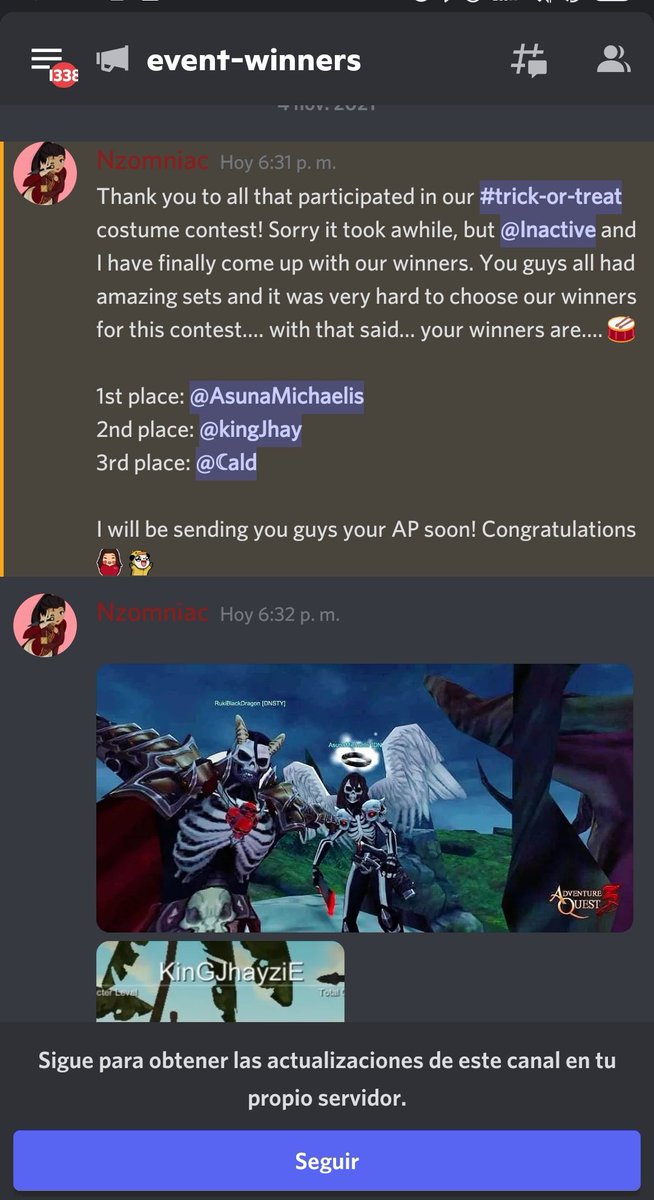 Asuna_Michaelis's tweet photo. Quite unexpected news! 
Thank u so much @Aq3dValor ✨❣️☺️
For giving us (@RukiDragon and me) the opportunity to participate in your fun dynamics in Discord. 

👀Don't forget to join them⤵️⤵️⤵️
https://t.co/0HvGuA5Fjl

#AQ3D #spooky #CoupleGoals https://t.co/ZXLfEgmRCn