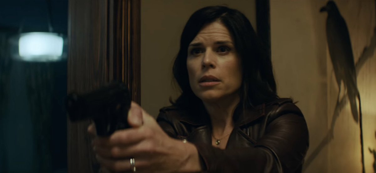 CINEMAGEMS's tweet photo. Neve Campbell as Sidney Prescott in Scream (2022) https://t.co/KOmU2gIww0
