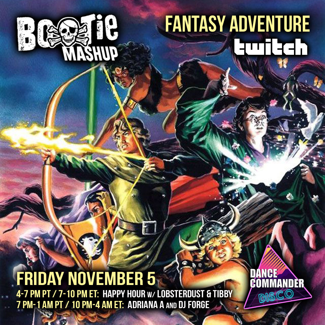 adrianabootie's tweet photo. I'm crafting a DJ set/D&amp;D-style storyline for tomorrow's Fantasy Adventure @Twitch stream, complete with "Choose Your Adventure"-style ChatPod polls and mashups that relate to the adventure. So far I've got a dungeon, a witch, and quest to fulfill. This is going to be ridiculous. https://t.co/18M28PQVGc